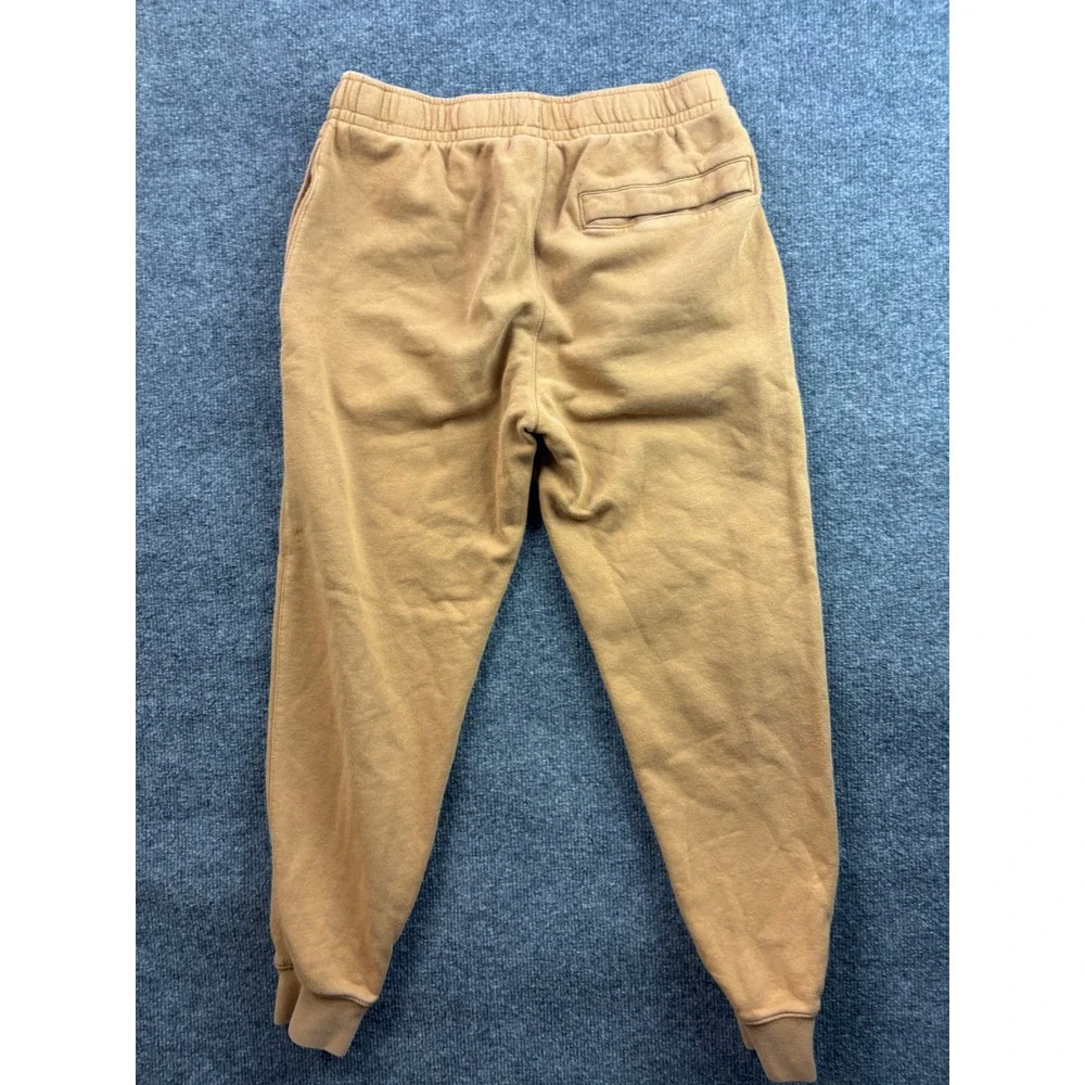 Nike Joggers Mens Small Tan Sportswear Club Fleece Sweatpants Athletic